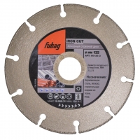 Алмазный диск FUBAG IRON CUT 125 мм