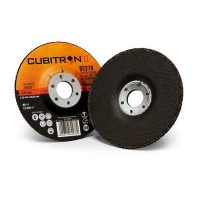 Зачистной круг 3M™ Cubitron™ II  Cut & Grind Т27, 125 мм х 4,2 мм х 22,23 мм, A 36 S BF