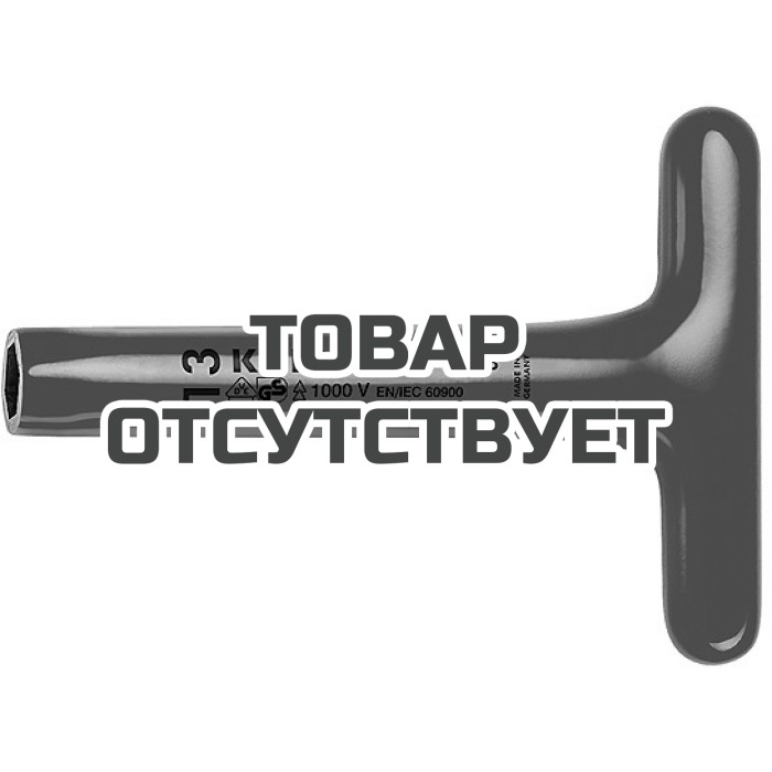 Торцовый ключ с Т-образной ручкой KNIPEX KN-980410
