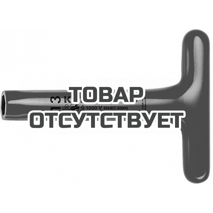 Торцовый ключ с Т-образной ручкой KNIPEX KN-980519