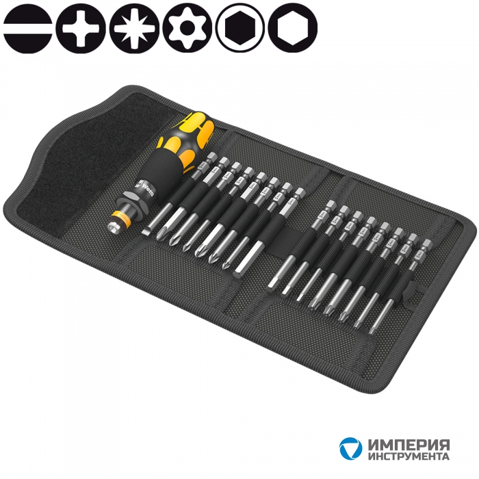 Набор WERA Kraftform Kompakt 60 ESD 051043
