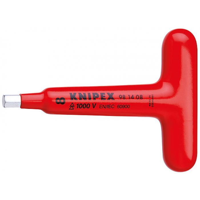 Отвертка для винтов с профилем с прочной Т-образной ручкой KNIPEX KN-981406