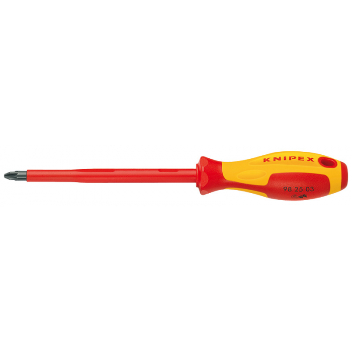 Отвертка для винтов с крестообразным шлицем Pozidriv® KNIPEX KN-982501
