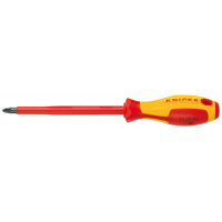 Отвертка для винтов с крестообразным шлицем Pozidriv® KNIPEX KN-982503