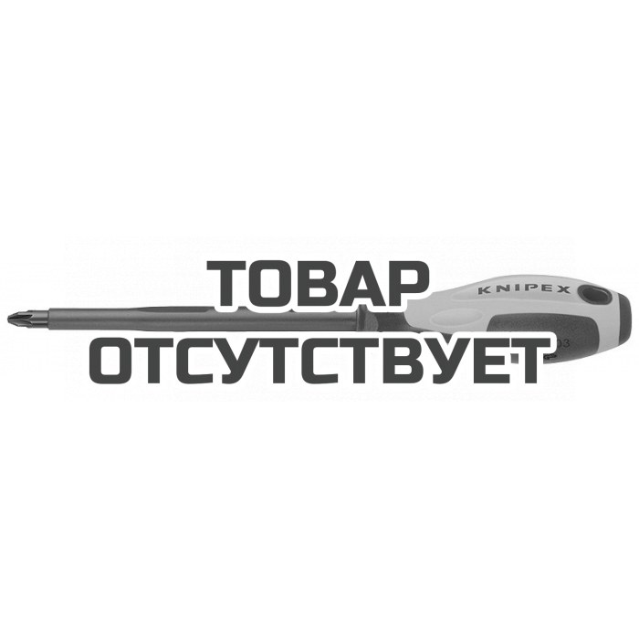 Отвертка для винтов с крестообразным шлицем Pozidriv® KNIPEX KN-982504