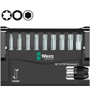 Набор WERA Bit-Check 10 TX Universal 1 056164