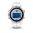 Умные часы белые с белым ремешком Garmin Fenix 5s Plus Sapphire