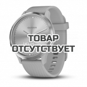 Умные часы серебристые с голубым ремешком Garmin Vivomove HR