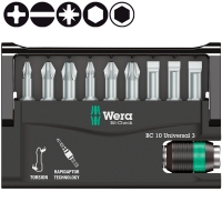 Набор WERA Bit-Check 10 Universal 3 056375