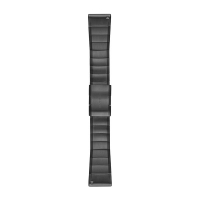 Ремешок сменный (титановый) серый Garmin QuickFit 26 мм