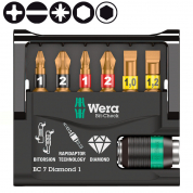Набор WERA Bit-Check 7 Diamond 1 057416
