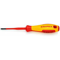 Тонкая отвертка для винтов с шлицем PlusMinus PH KNIPEX KN-982401SLS