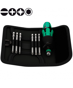 Сумка с насадками WERA Kraftform Kompakt 40 059298