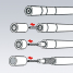 Инструмент для удаления изоляции с коаксиальных кабелей KNIPEX KN-166005SB