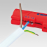 Инструмент для снятия оболочки с плоского и круглого кабеля KNIPEX KN-1664125SB