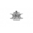 Профильная гальваническая фреза Messer (профиль V30, Ф76мм, М10, зернистость 140/170) по мрамору
