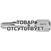Бита WERA 3867/1 TZA TORX® TX 10 с цапфой, нержавеющая сталь 071050