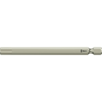 Бита WERA 3840/4 TS шестигранник 3/32"х3 1/2", нержавеющая сталь 071105