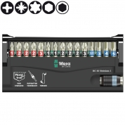 Набор WERA Bit-Check 30 Stainless 1, нержавеющая сталь 071109