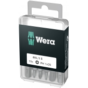 Биты WERA 851/1 Z DIY 10 шт. PH1 072400