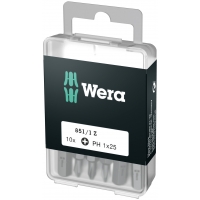 Биты WERA 851/1 Z DIY 10 шт. PH1 072400
