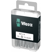 Биты WERA 867/1 Z DIY TORX® 10 шт. TX 40 072412