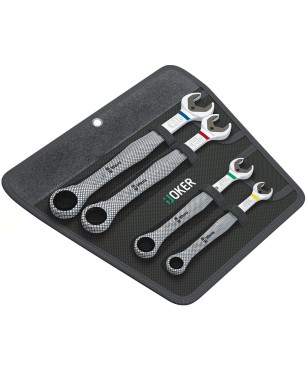 Набор гаечных ключей Joker с кольцевой трещоткой WERA SB 073290