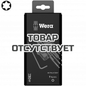 Набор Г-образных ключей WERA BlackLaser Premium 967 PKL/9 SB TORX® 073598