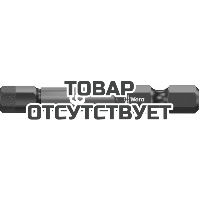 Биты WERA 840/4 IMP DC Impaktor SB 6.0x50 мм 073946 упаковка блистер