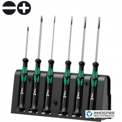 Набор отверток WERA Kraftform Micro 2035/6 B для электроники 118152