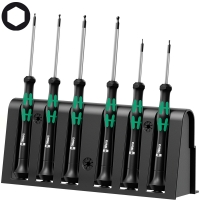 Набор отверток WERA Kraftform Micro 2052/6 для электроники 118156