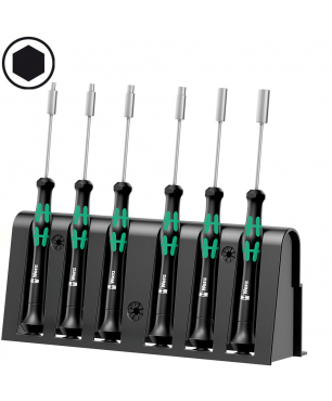 Набор отверток WERA Kraftform Micro 2069/6 для электроники 118158