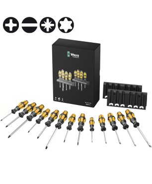 Набор отверток-долото WERA Kraftform Big Pack 900 133285
