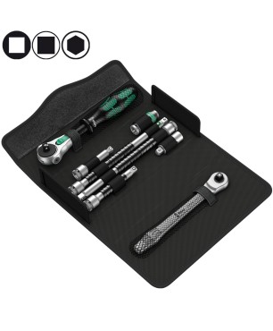 Набор WERA Kraftform Kompakt Zyklop MS1 Metal/Speed 1/4" 135949