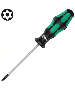 Отвертка TORX&reg; WERA Kraftform Plus 367 BO, TX 7 x 60 мм, с отверстием 138257