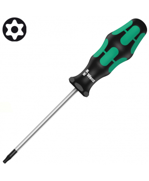 Отвертка TORX&reg; WERA Kraftform Plus 367 BO, TX 25 x 60 мм, с отверстием 138263