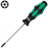Отвертка TORX® WERA Kraftform Plus 367 BO, TX 40 x 130 мм,  с отверстием 138266