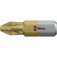 Биты WERA PZ 2/25 мм 855/1 TiN 480222