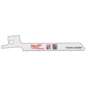 Полотно по металлу Milwaukee Thin Kerf S422BF 90 x 14 мм/ шаг зуба 1.8 (5шт)