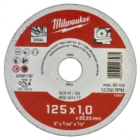 Отрезной диск по металлу Milwaukee SCS 41 / 125 x 1 x 22 мм (200шт)
