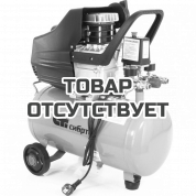 СибрТех Компрессор воздушный КК-1500/24 (1,5 кВт, 198 л/мин, 24 л, прямой, масляный)