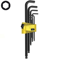 Набор Г-образных ключей, дюймовых, WERA 950 PKL/13 SZ N BlackLaser 021728