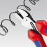 Компактные кусачки боковые X-Cut® KNIPEX KN-7305160