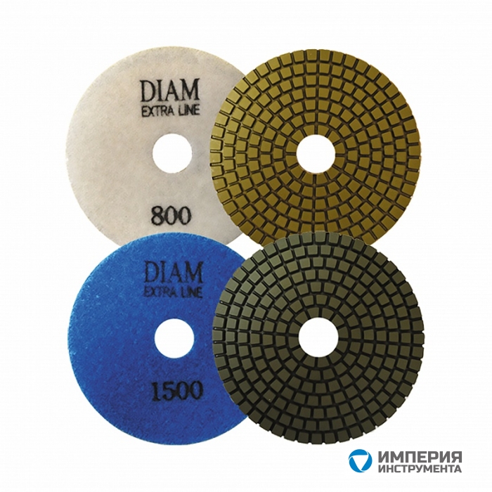 Алмазный гибкий шлифовальный круг Diam ExtraLine Wet(мокрая) 100*3,0 №400