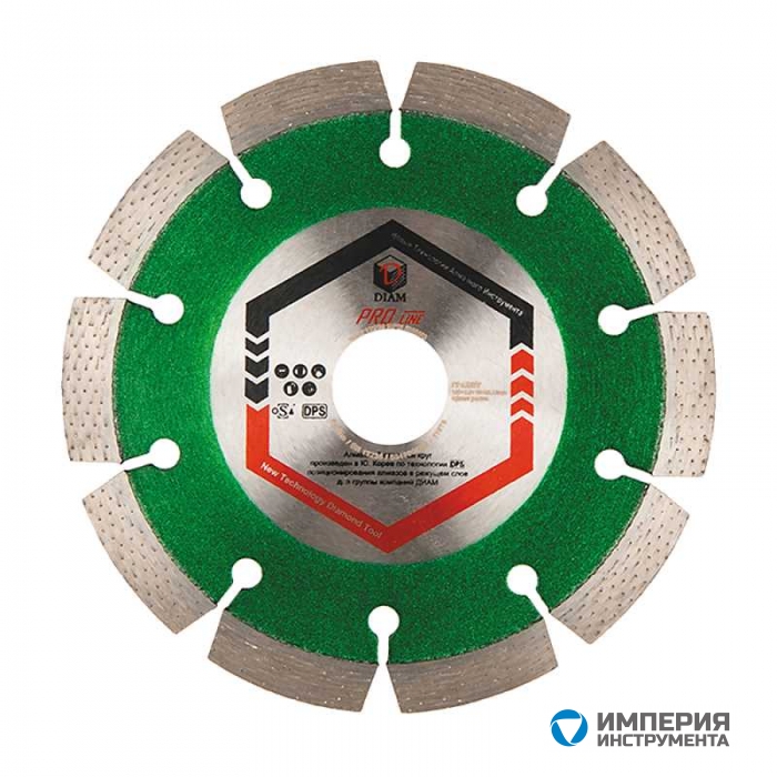 Сегментный алмазный круг DIAM ГРАНИТ ProLine LASER 400*3,2*10*32/25,4 (Lazer)