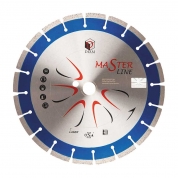 Сегментный алмазный круг DIAM ЖЕЛЕЗОБЕТОН Master Line 350*3,0*10*25,4