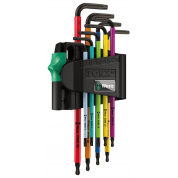 Набор Г-образных ключей WERA 967 SPKL/9 TORX® BO Multicolour BlackLaser 024335