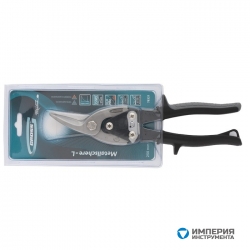 Ножницы по металлу GROSS &quot;PIRANHA&quot;, 250 мм, прямой и левый рез, сталь СrMo, двухкомпонентные рукоятки