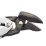 Ножницы по металлу GROSS "PIRANHA", усиленные, 255 мм, прямой и левый рез, сталь СrMo, двухкомпонентные рукоятки
