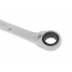 Ключ комбинированный трещоточный GROSS, 15 мм, количество зубьев 100